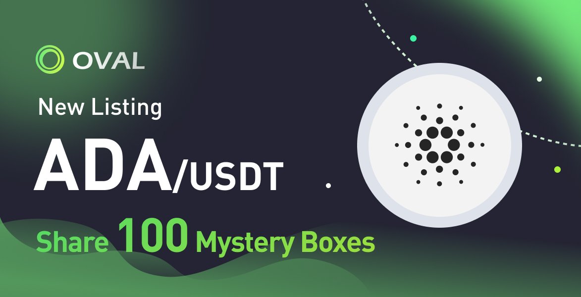 OvalProtocol's tweet image. 🥳OVAL Protocol has launched $ADA perpetual contract 🔥
🛸Trade to share 100 mystery boxes in DOT/USDT!
👉oval.exchange/trade/ADAUSDT_…

⏳ Aug 28 - Sep 04
‼️ No limit on trading amount‼️
#ADA #OVAL #Bitcoin #Giveaway #Cryptotrading