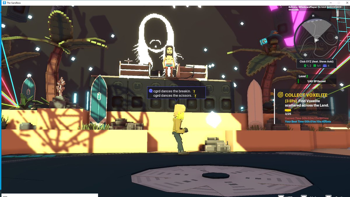 HughWfsa's tweet photo. @TheSandboxGame @steveaoki I just participated in the #SandboxAlphaS3Giveaway for a chance to win 500 SAND! On stage with Steve Aoki, check out my screenshot below!
👇 https://t.co/nEoeTxfOPS