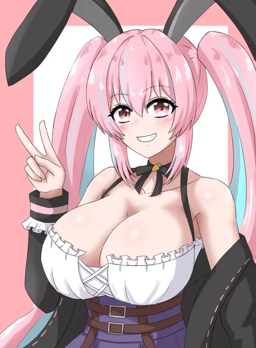 2周年おめでとうございます!#兎月ティア 