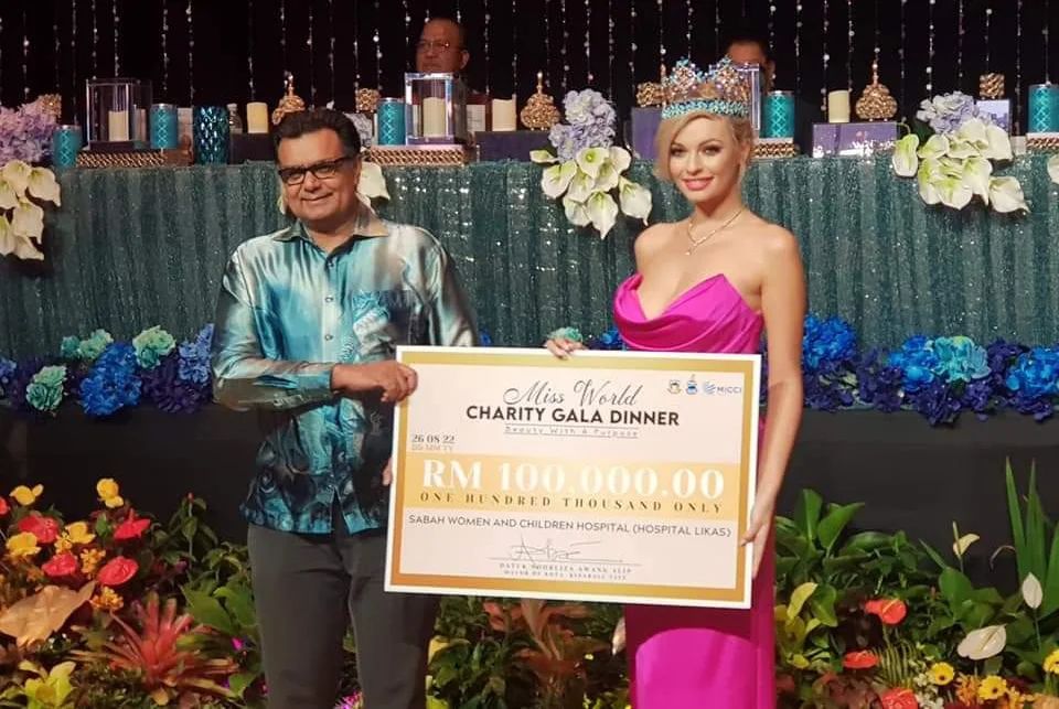Miss World Beauty With a Purpose Charity Gala event at the Magellan Sutera Harbour Resort, Kota Kinabalu.

#MissWorld #MissWorldTime #MissWorldBeautyWithaPurpose #KarolinaBielawska #MissWorld2022 #MW2022 #MissWorldMalaysia