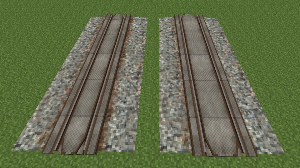 レールを更新しました。v3.1 連接軌道の追加がメインです DL : https://t.co/9iKtP7gsB6 #RealTrainMod