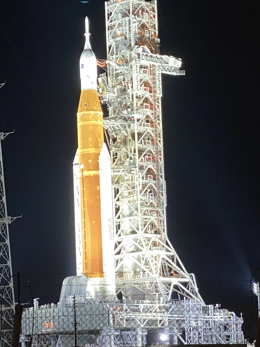 Such an amazing sight!  I am so glad I got to see her at night!