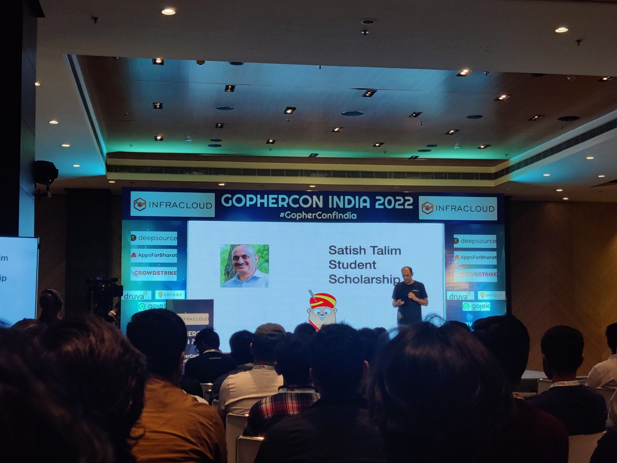 electron0zero's tweet photo. First @GopherConIndia without @IndianGuru 😢

om shanti 🌸 https://t.co/Oy7IAdu1ur
