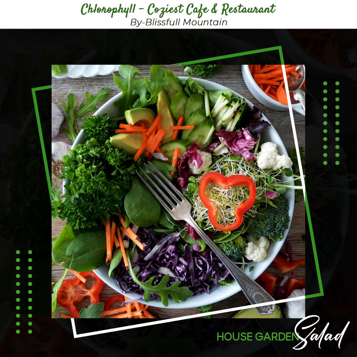 CafeChlorophyll's tweet photo. House Garden Salad.
.

📍 Rampur Road, Near Dewalchaur Chauraha
For more information Call Now: +91 7451971589
#salad #salads #saladlove #saladlovers #love #saladforlunch #breakfast #saladfordinner #haldwani #rudrapur #nainital #restaurants #food #saladoftheday #foodlover https://t.co/hs6CiaG5iZ