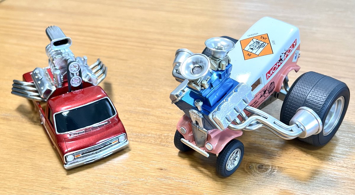 ogu512bb's tweet photo. #LittleRedZinger
#mpckits
 
 やっぱZINGERSってそれぞれのブロック作ってる時は普通の車作ってる感覚なんですよね。
形はディフォルメされてないから。

大きさがバラバラなの忘れてる。

組み合わせた瞬間に思い出して、思わず笑っちゃうんだよな♪

 #アメリカンカープラモ https://t.co/fEyGR95YYE