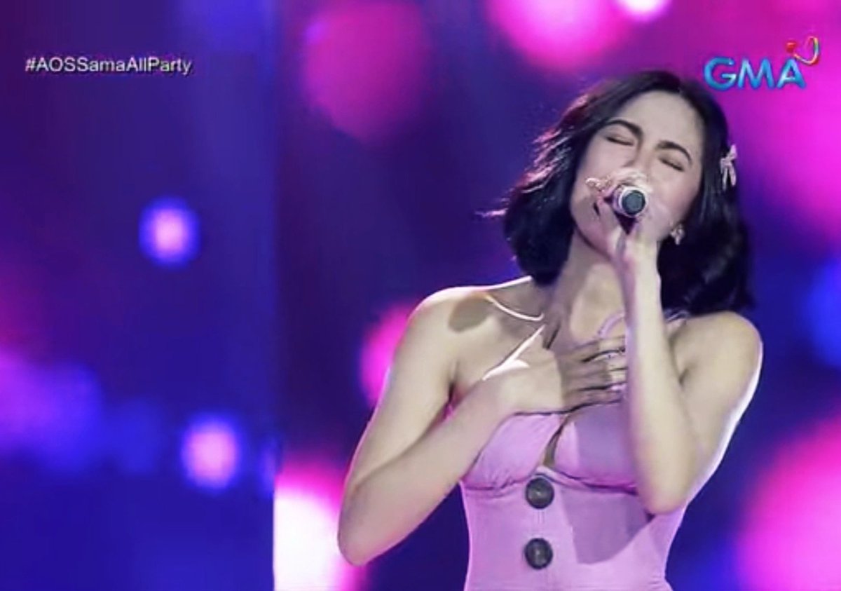 OfficialNorms's tweet photo. @MyJaps Julie captivates the audience with her soulful, melodious voice. SamaAllParty WithJULIEVER. AOS JulieSanJose. #AOSSamaAllParty https://t.co/0ELmqRxsNu