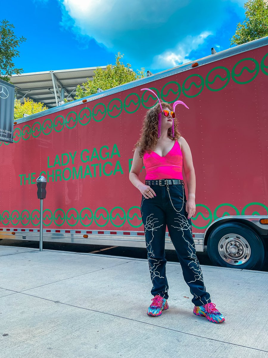 Skatelyn87's tweet photo. Get in STOOPID LUV, we’re headed to Chromatica Ball ✨ ⚔️ 💓 #ChromaticaBallAtlanta #ChromaticaBallATL #StupidLove https://t.co/CirnsSxpuk