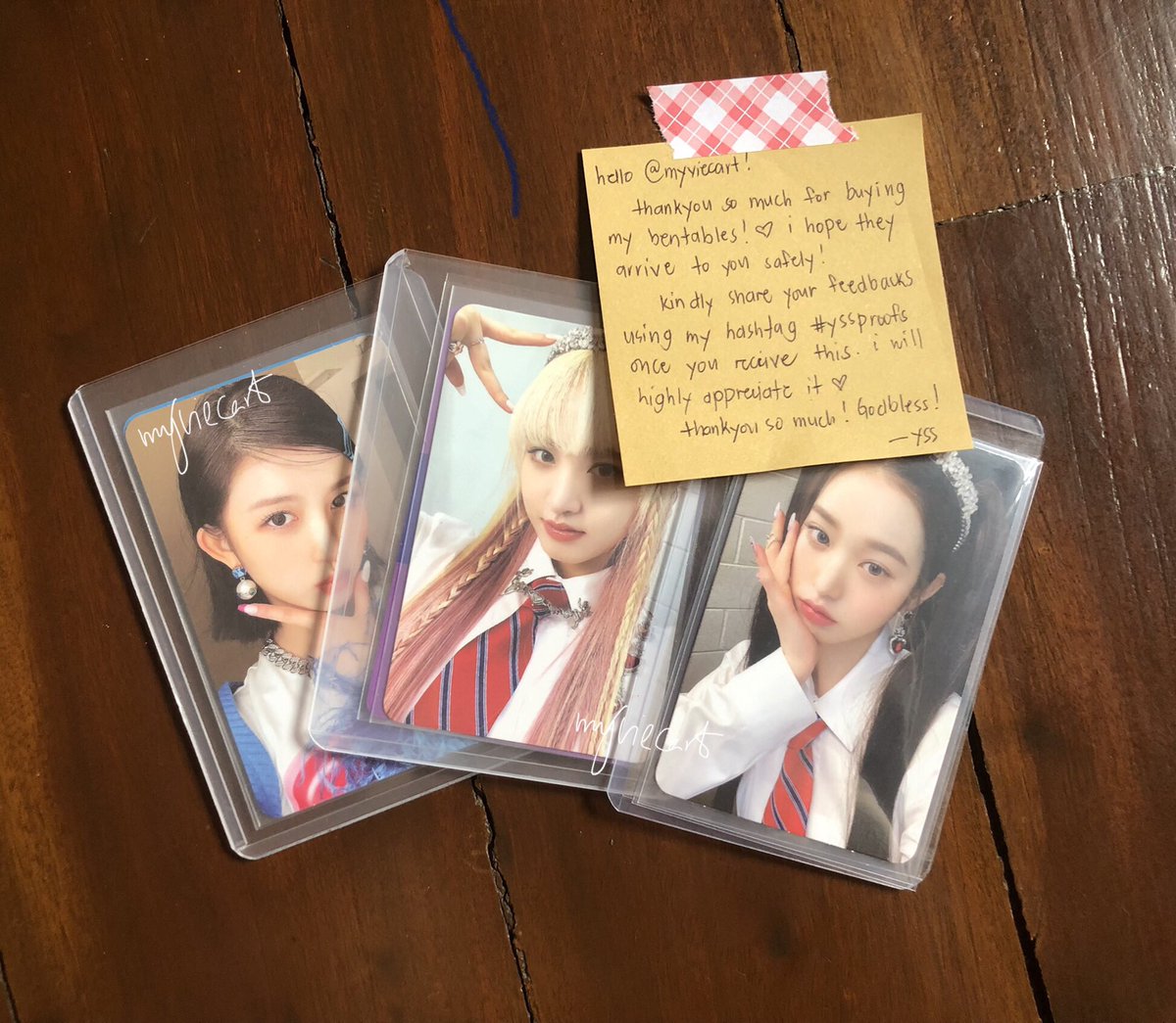 myviecart's tweet photo. @reichivez | ω・`)ノ
— #yssproofs
Ld v1 agenda complete ✅ Thanks for letting me adopt them!!! Everything was well packed & secured. To more bentas and budols~
💌 #myviemail https://t.co/SE97WkvR08