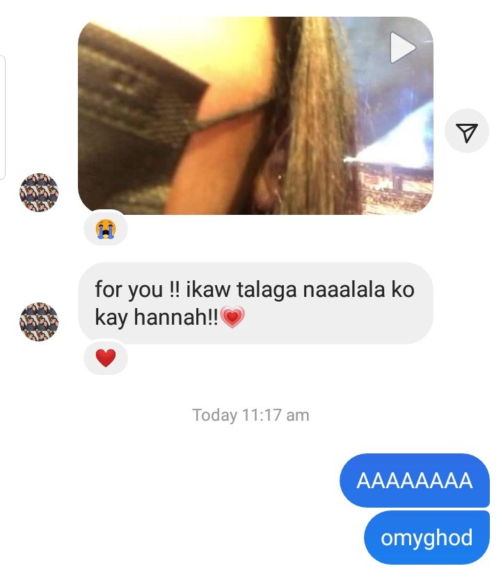 frvrohannah's tweet photo. my best friend filming and saying hi to hannah for me 😩 SO KYOT I LOVE HER SM PLS TT  

#HannahPangilinan | #oHannah https://t.co/Sl4nclxu13