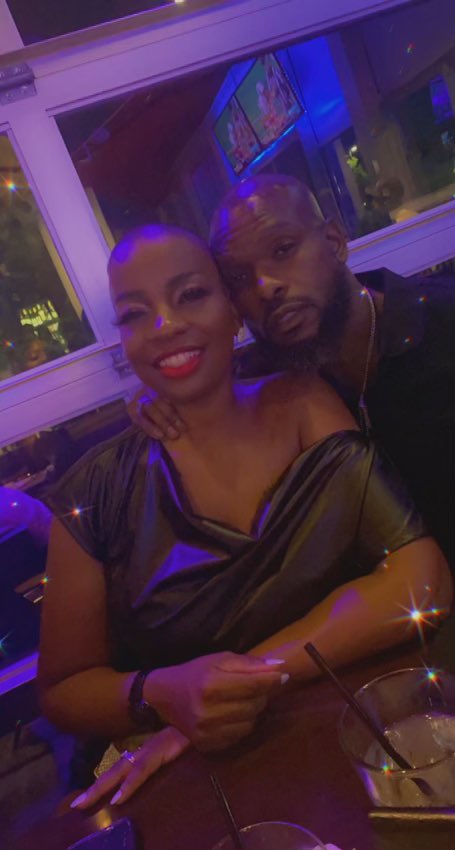 Yes. This is our anniversary month so this was a few weeks ago and this not my wife was looking amazing. She likes it when I grab her and talk sexy to her. I said, “when we get home we’re going to let our grandson tear up the house,Happy Anniversary Baby.#forever #love #loveyou