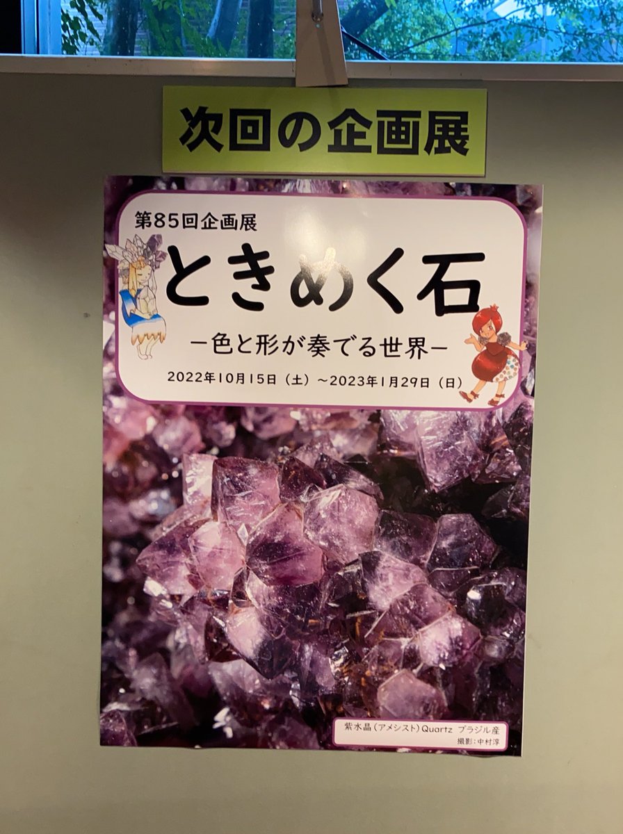 次回の石展は鉱石ごとにキャラがあるらしい。大丈夫?祈った方がいい? 