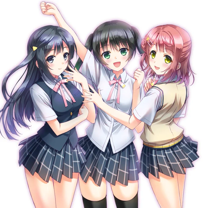 ゆうせつぽむ3人バージョンです !#虹ヶ咲 