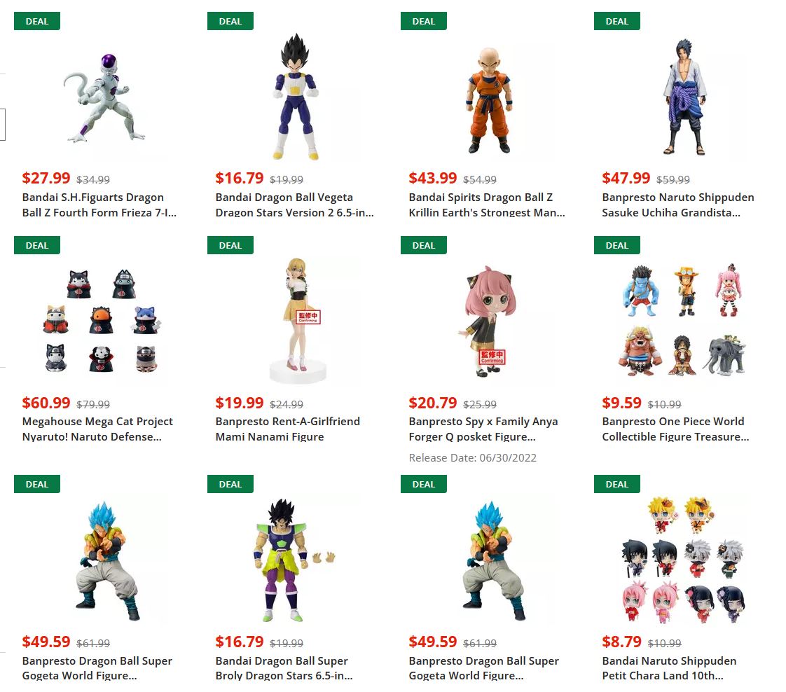 Up to 20 Off Anime Action Figures & Statues via GameStop. https//t.co