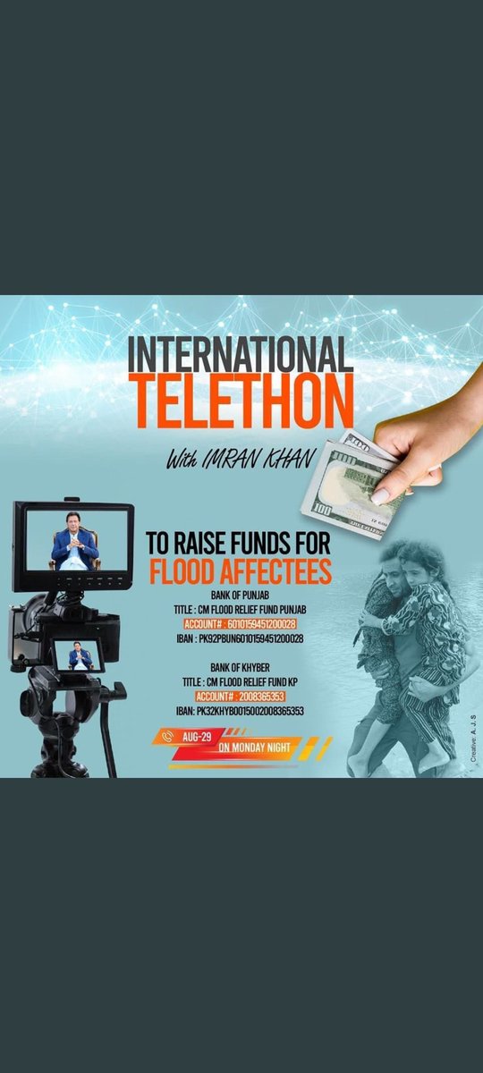 blackwave88's tweet photo. So he finally cares after all that public shaming. Please do donate as much as you can!!
#عمران_خان_ٹیلی_تھون_مہم
#PakistanFloods
#Flood_NationalEmergency #Floodreliefprogram #floodinsindh https://t.co/DoRXCUbLoC