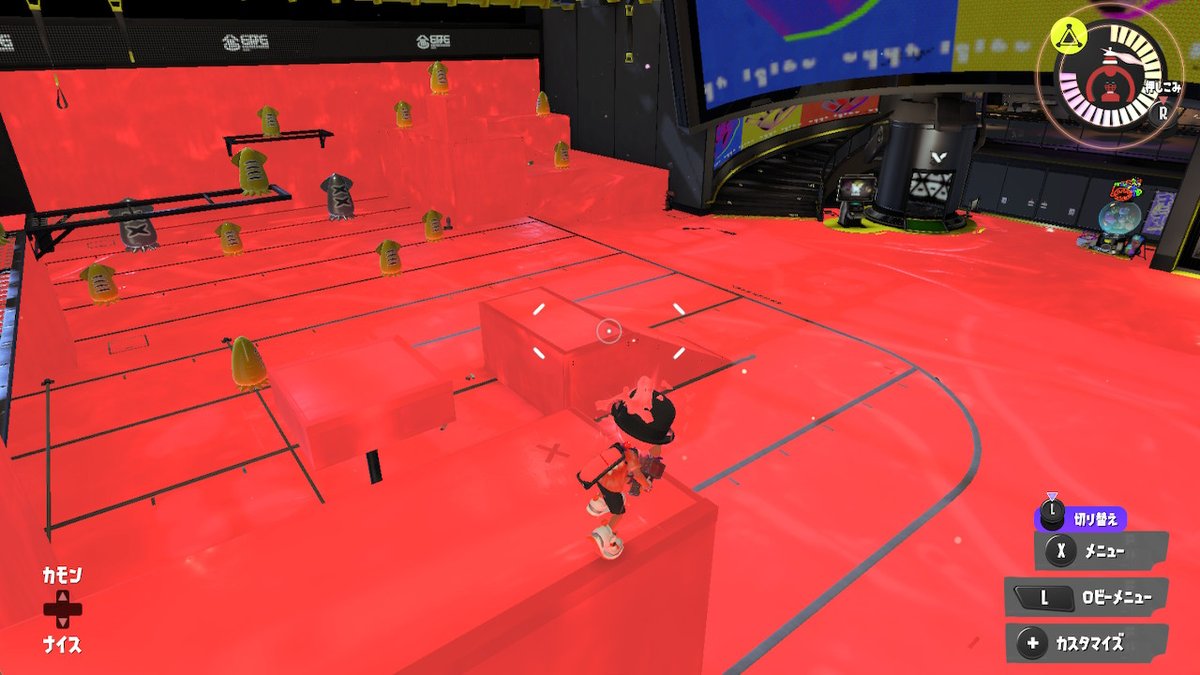 momomusik's tweet photo. 前夜祭でやることじゃない。
 #スプラトゥーン3 #Splatoon3 #前夜祭 #NintendoSwitch https://t.co/nILu8pO8SM