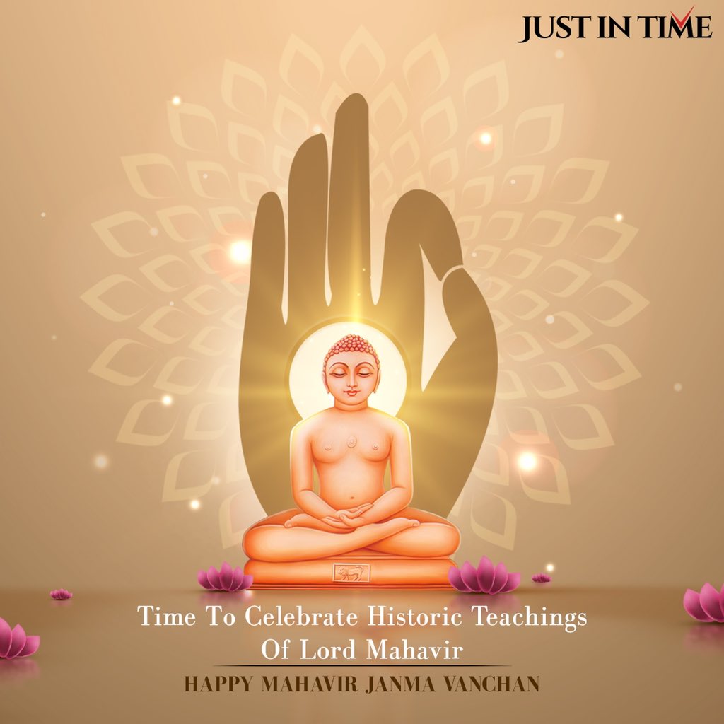 justintimewatch's tweet photo. On this auspicious day, follow the relevant teachings of Lord Mahavir🙏🏼
.
.
.
#JustInTime #JustInTimeWatches #JustInTimeWatchStore #MahavirJanmaVanchan #JanmaVanchan #LordMahavir #MahavirBhagwan #Paryushan #Paryushan2022 #Topical #TopicalSpot #TopicalPost https://t.co/uRSuXSQ0AC