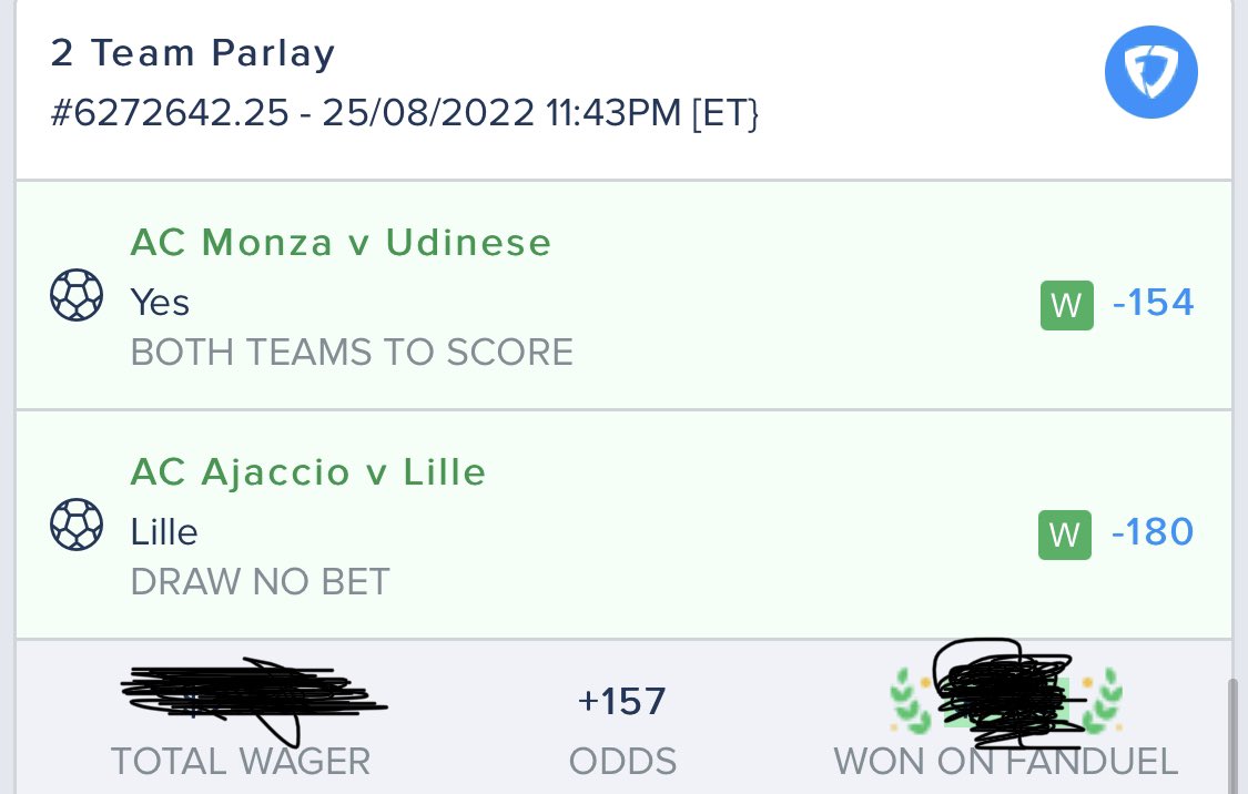 LocksMgm's tweet photo. 🚨⚽️RESULTS⚽️🚨
WE HAVE 2 HUGE WINNERS!🤑 OUR 2U FREE PARLAY AND 3U GAME OF THE DAY CASHED!💰🦍 Who tailed us?👀 #Winner #MGMLocks #Ligue1 #SerieA #FreeBet #bettingtips #Goals #Soccer #Soccer #FreeMoney https://t.co/64xQLzAnKu