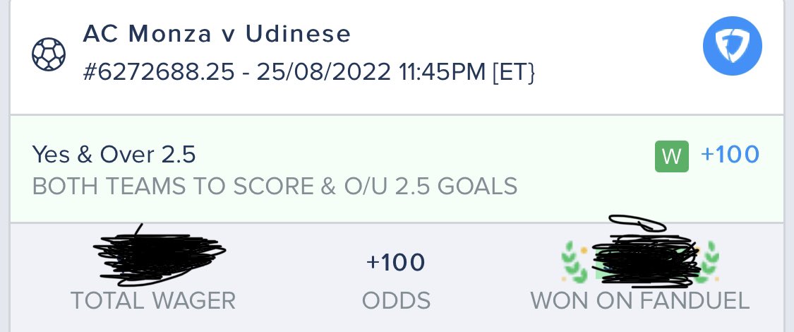 LocksMgm's tweet photo. 🚨⚽️RESULTS⚽️🚨
WE HAVE 2 HUGE WINNERS!🤑 OUR 2U FREE PARLAY AND 3U GAME OF THE DAY CASHED!💰🦍 Who tailed us?👀 #Winner #MGMLocks #Ligue1 #SerieA #FreeBet #bettingtips #Goals #Soccer #Soccer #FreeMoney https://t.co/64xQLzAnKu
