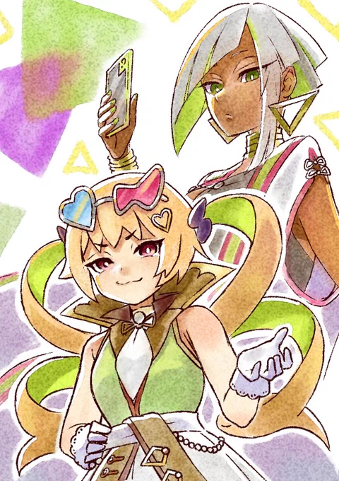 #今月描いた絵を晒そう今月は筆がおめぇ 