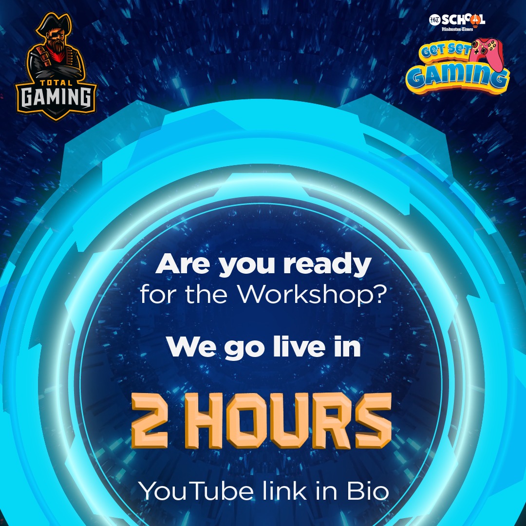 htschooltweets's tweet photo. Are you ready for the Workshop?
We go live in 2 hours
YouTube Link: https://t.co/OxshHq0G0D
#GetSetGaming #freefire #freefireindia #freefiremobile #totalgaming #indiangamers #onlinegaming #gamestreaming #ajjubhai94 #Workshop #Youtube #HTSchool #Contest #Gaming #PUBG #BGMI https://t.co/HW4k1RdWSU