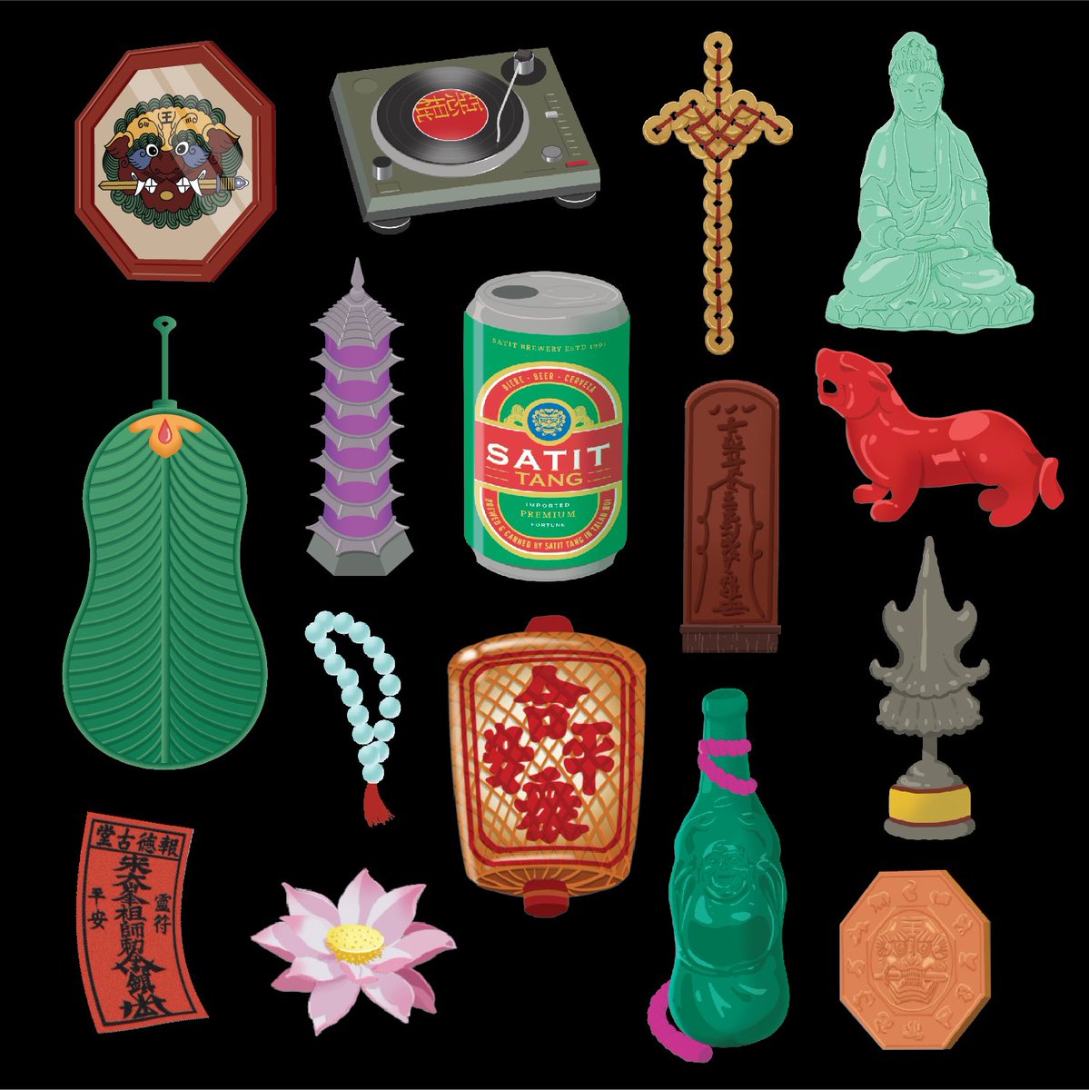 Many objects of....