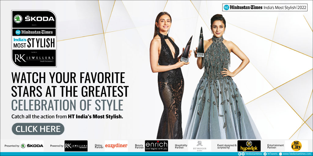 htTweets's tweet photo. [PARTNERED]

Catch all the action from ŠKODA presents Hindustan Times India’s Most Stylish 2022, powered by RK Jewellers.

Click on the link: https://t.co/iu5d6fyNDc

#HTMostStylish #LookThatMatters
@SkodaIndia @enrichbeautyin @eazydiner https://t.co/y1AZPhTwYn