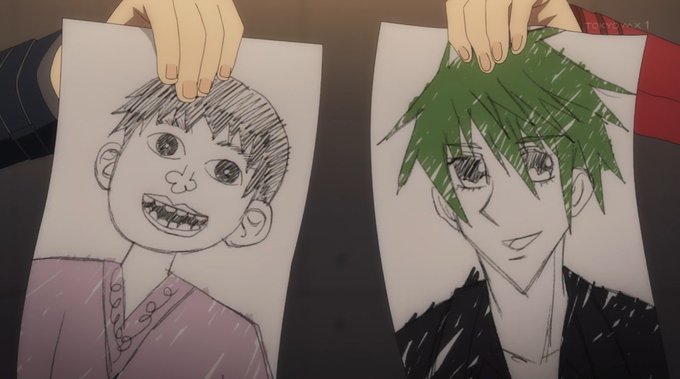 リコリコとファブルの共通点は「殺し屋は絵が下手」という事か… 