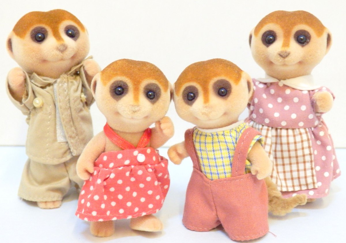 中野店ぷらすちっく】 海外版シルバニアファミリー ミーアキャット 