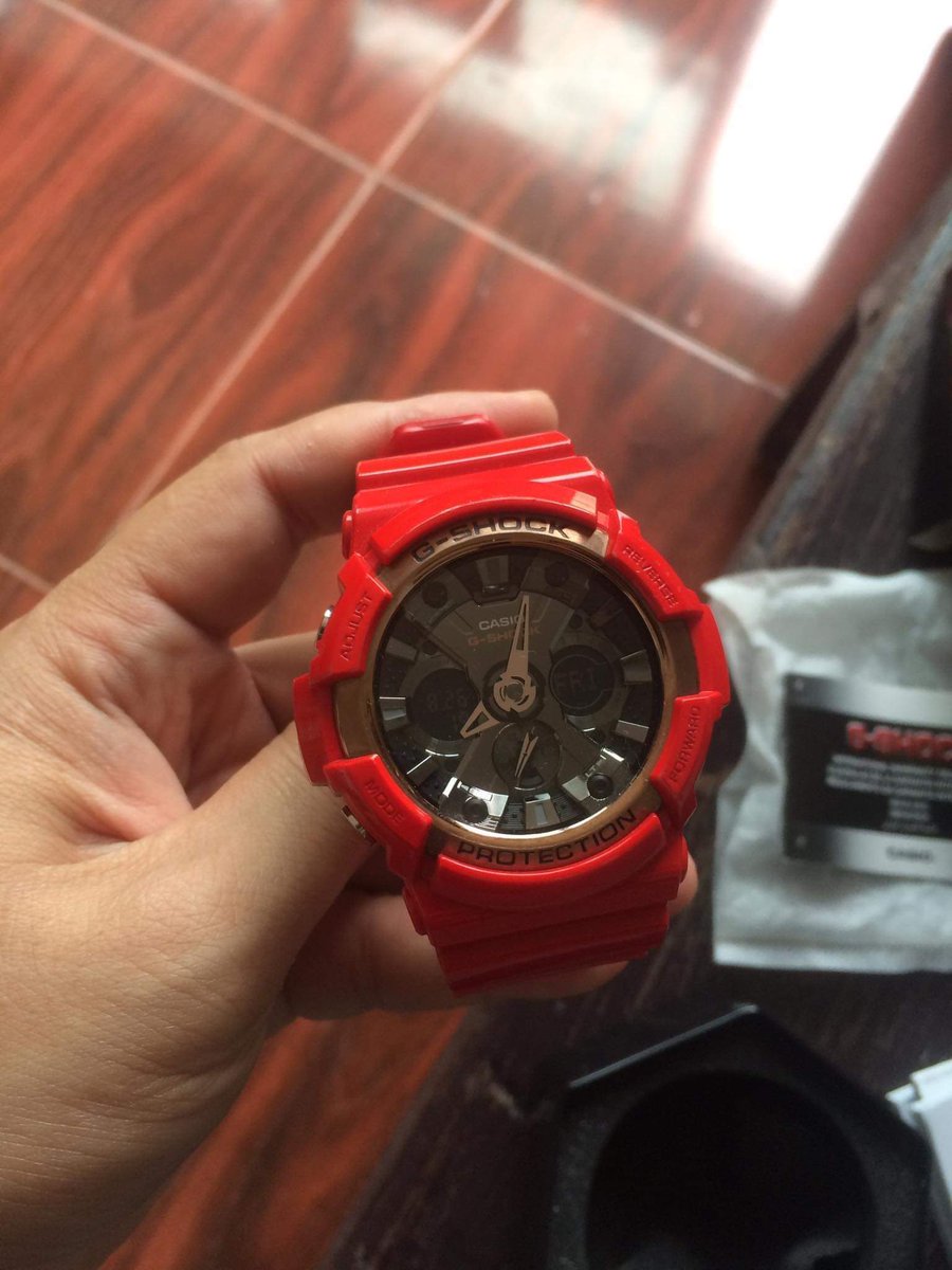 Kunkao20's tweet photo. ขายนาฬิกา #Ga200 สายสองเส้น กล่องครบ ราคารวมส่ง2000บาทขอรูปเพิ่มเติมได้ค่ะ
#นาฬิกาข้อมือ #นาฬิกามือ2 #นาฬิกาGShock https://t.co/vTCchTh4SI