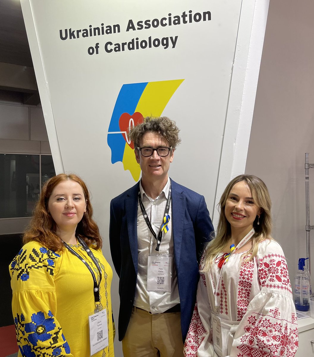peterkistler3's tweet photo. Inspiring courageous abstract presentation by Oksana Stasyshena from 🇺🇦 against the backdrop of war in her country #ESCCongress https://t.co/kfpTSMxCUy