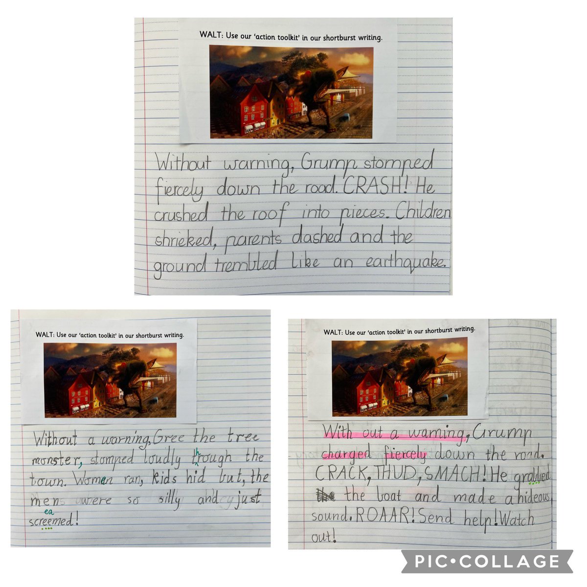 A little bit of Shortburst writing in Y2 following our workshop with <a href="/SusieHillard/">Susie Hillard</a>