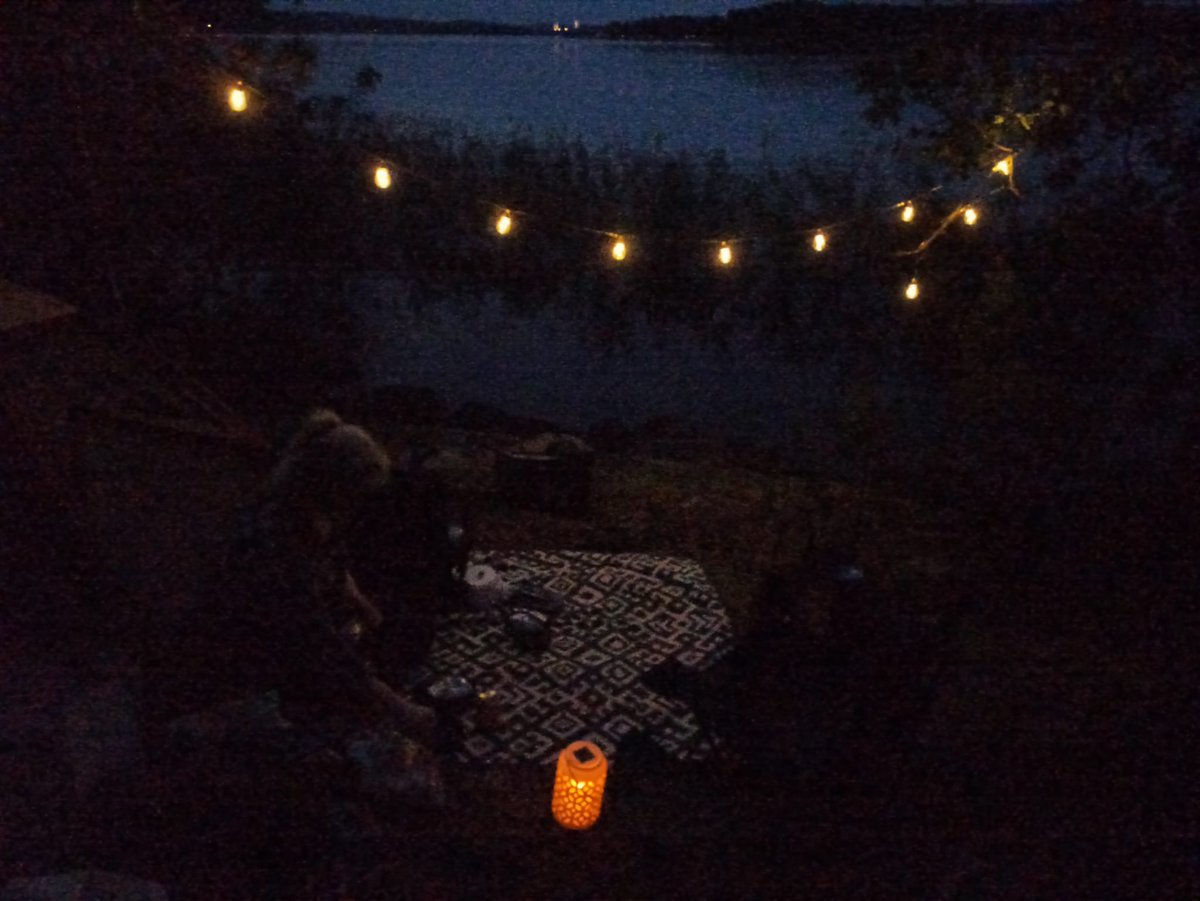 FallFey's tweet photo. Last night we slept outside, very cozy even though it rained during the night https://t.co/AEhAzoYZUF