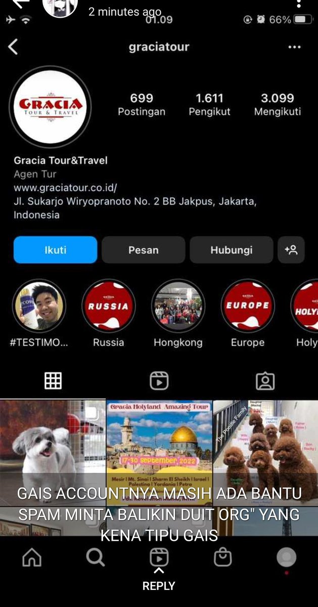 JaneJurassic's tweet photo. GES, aku baru ja kena tipu T_T
Modusnya adopsi pet, bayar pet travel, 2 teman kena krn aku share di storygram, aku dapat info ini dari grup WA yg ternyata kena hack, IG penipunya @graciatour (aku udah diblock), transfernya ke Gudang Voucher,
Semoga kalian gk kena penipuan ini T_T https://t.co/8NO7bY62LS