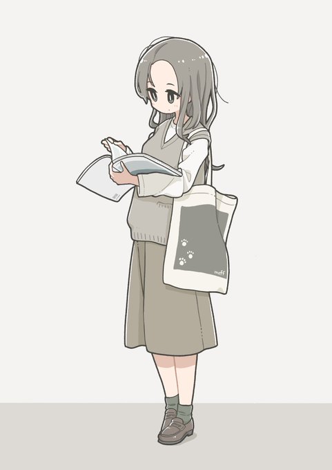 「読書 スカート」のTwitter画像/イラスト(新着)｜4ページ目