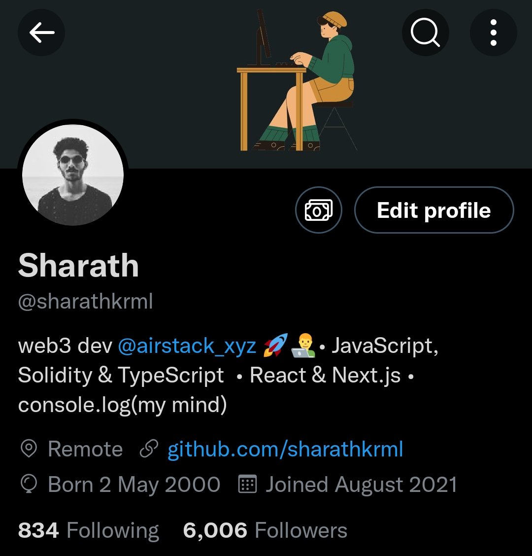 Sharath tweet media