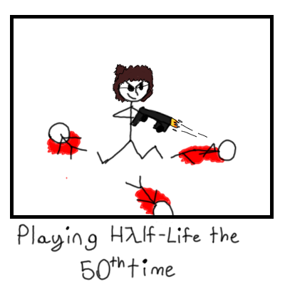 ModderOfGames's tweet photo. Silly little low effort Half-Life comic I made in less than 30 minutes https://t.co/eDR0ezKRTN