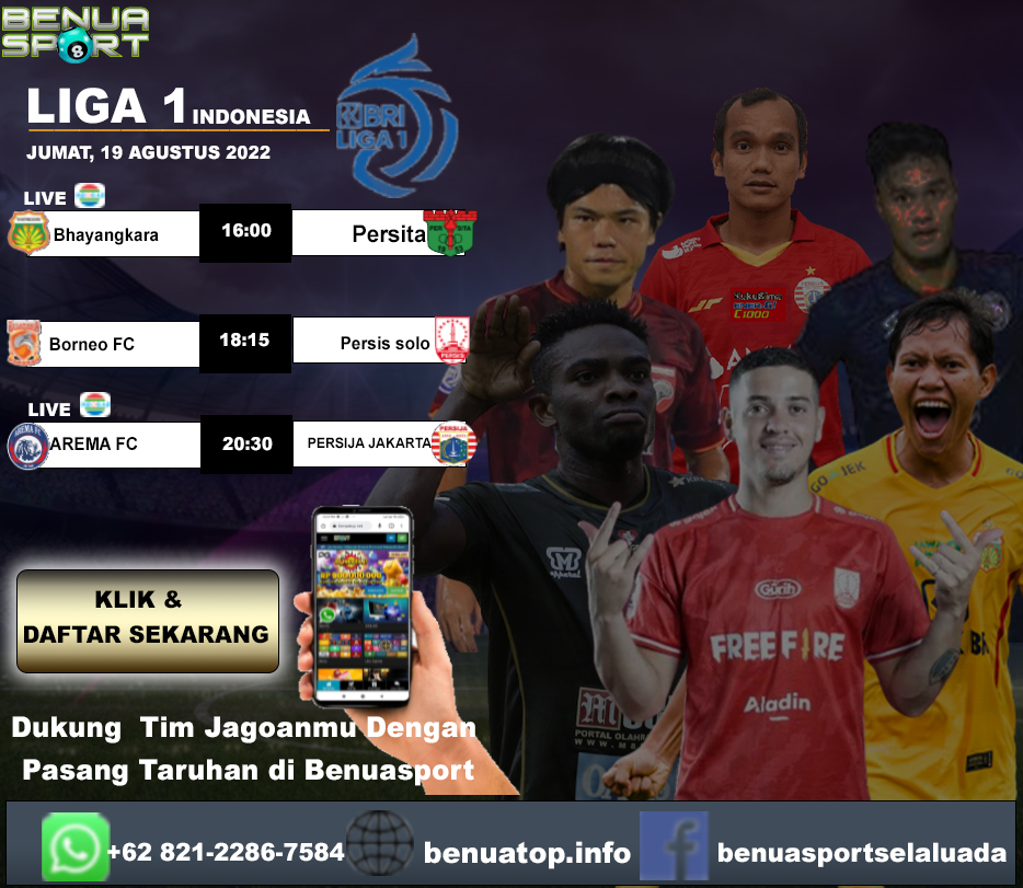 SVenneta's tweet photo. JADWAL PERTANDINGAN SEPAK BOLA 28 - 29 AGUSTUS 
BACA SELENGKAPNYA >>> https://t.co/vgt8pzwjPw
#benuasport #judionline #bandaronline #judibola #livescore #LIGA1 #LIGASHOPEE #jadwalpertandingan #hasilpertandingan #gilabola #bandarjudibolaindonesia #persatuansepakbolaindonesia #sbo https://t.co/JX73fi0clz