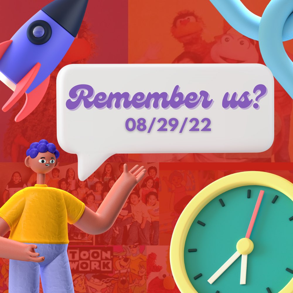 KidSpot__'s tweet photo. Remember us? 👀

Remember how we used to go to school and come home just in time to catch a show? What about running back and forth to get snacks while the TV is on commercial break? 
 
Catch some old friends and meet new ones here at KidSpot! 📺🎉

8/29/22 https://t.co/t3YPzBTgTL