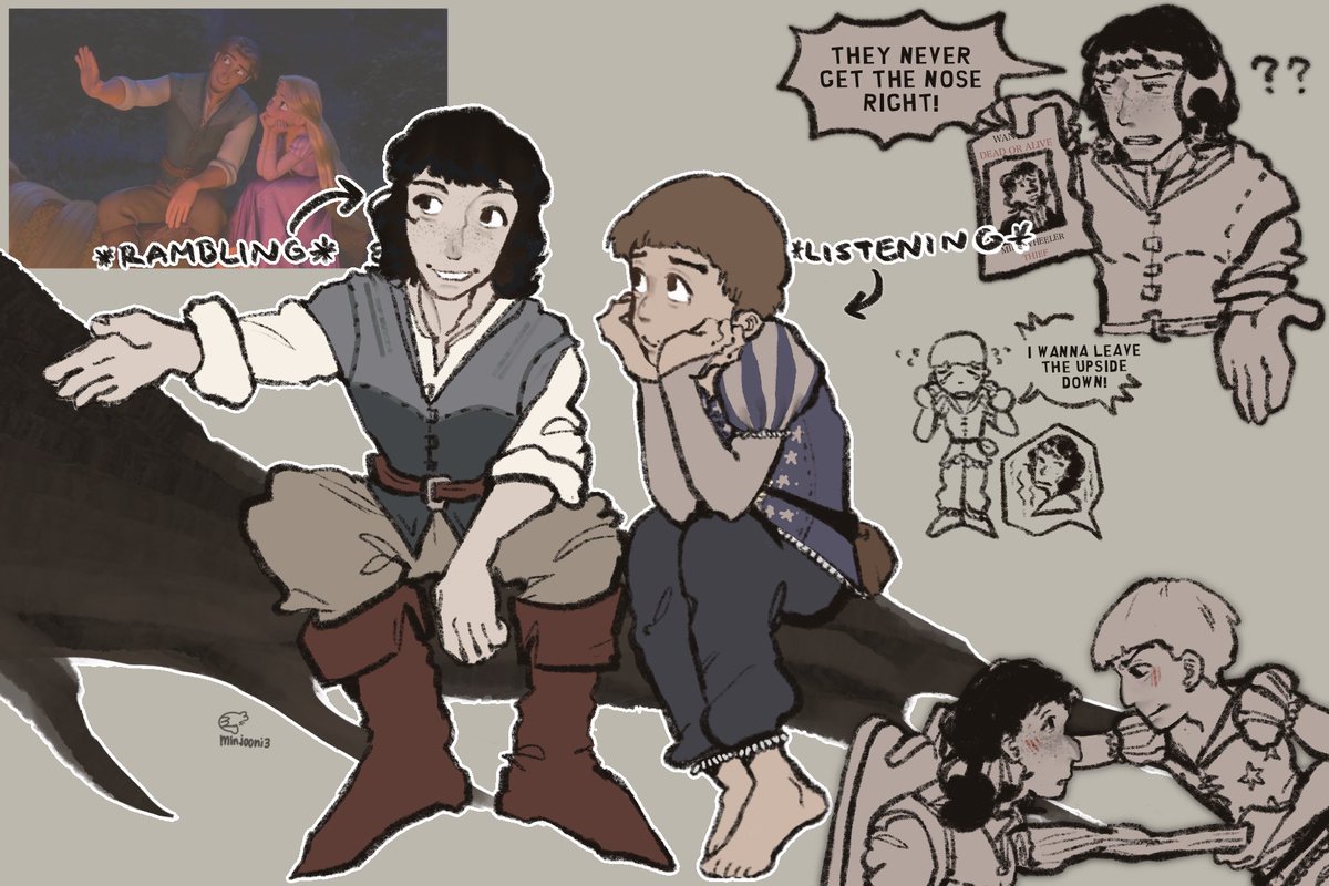 tangled au with byler 
#bylerfanart #StrangerThings #strangerthingsseason4