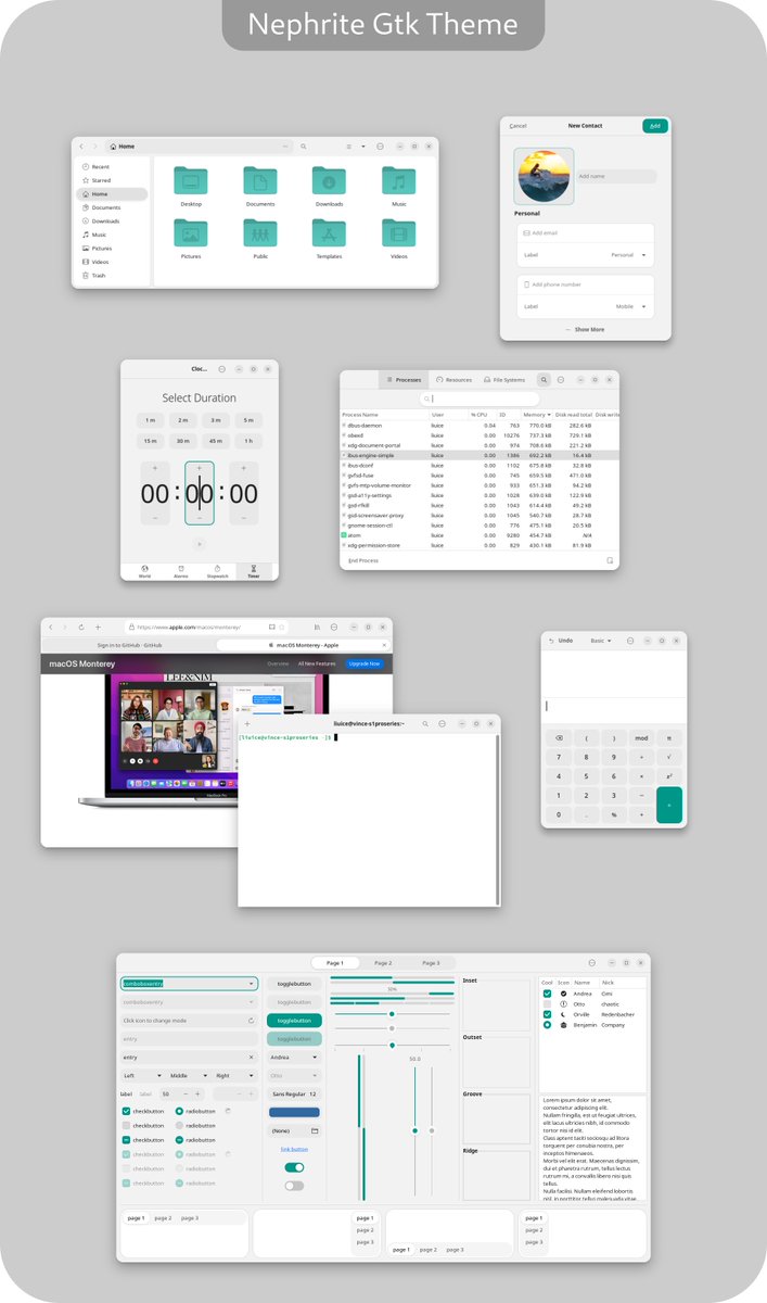 New gtk theme finished!
----------
Nephrite: pling.com/p/1891521/
----------
