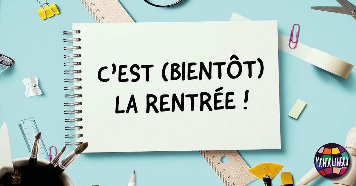MLinguo's tweet photo. C'est (bientôt) la rentrée ! C'est le retour des newsletter avec toutes les informations sur les nouveautés du blog et de la boutique MondoLinguo ! - https://t.co/Zjn99g7jut https://t.co/GPrz19ceBr