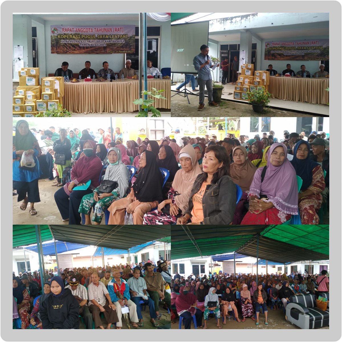 AyieLestari89's tweet photo. π±27.08.2022
RAT TB. 2021 Koperasi Pugul Jaya Lestari. RAT pertama kali yang diselenggarakan oleh Koperasi tersebut dengan dihadiri anggota sebanyak 500 lebih dari 631 anggota.
@KemenkopUKM
@PENYULUH_COOP
#ppklbabel
#ppklkabbangka https://t.co/cmJQYHFiGq
