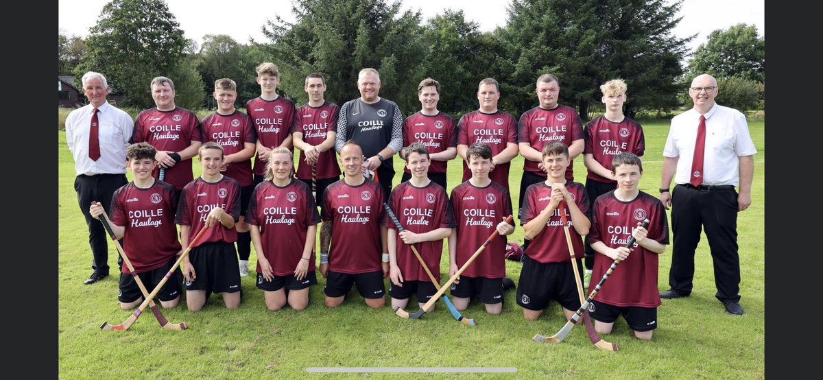 Not the result we wanted, but proud of these guys today.  9 aged 16 or under in the team - brilliant for the future of the club.  Thanks to <a href="/Kevinmcglynn10/">Kevin mcglynn</a> for the nicked pic 😁
#shinty #bullochcup #kilmory #camanachd