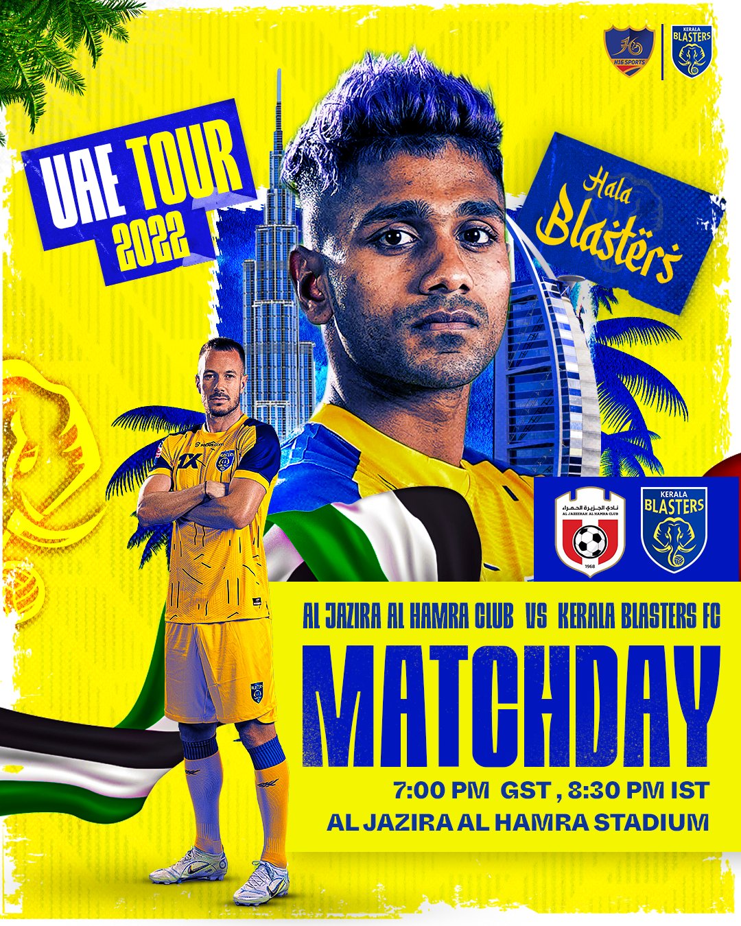 Kerala Blasters FC on Twitter "പോരാട്ടത്തിന് സമയമായി! 🔥 The boys will