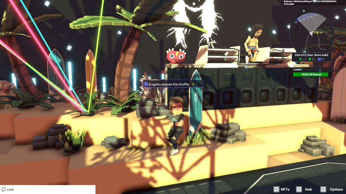 engphunak's tweet photo. @TheSandboxGame @steveaoki I just participated in the #SandboxAlphaS3Giveaway for a chance to win 500 SAND! On stage with Steve Aoki, check out my screenshot below!
👇 https://t.co/ppqr1QrDxI