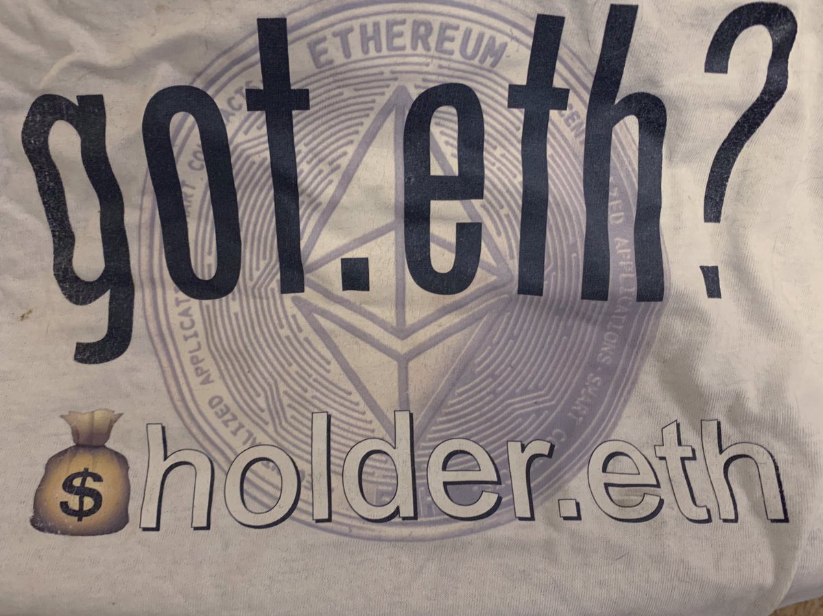 Daddy_O000's tweet photo. @EnsShiller Also taking custom orders for #ENSapparel Here is a very very early prototype. Slide in the DM’s if you’re interested :) #ens #apparel #dns #eth https://t.co/cPGaTQpryg
