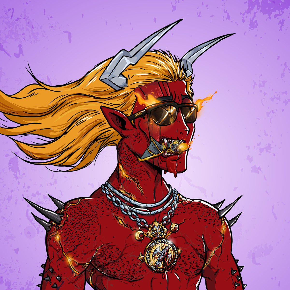 iaddsy's tweet photo. @SoDeadNFT #makingprogress #3xbloods #lookamazing So far so good few chalice vamps coming up next 🩸🩸🩸 https://t.co/F5tk3mGGrH