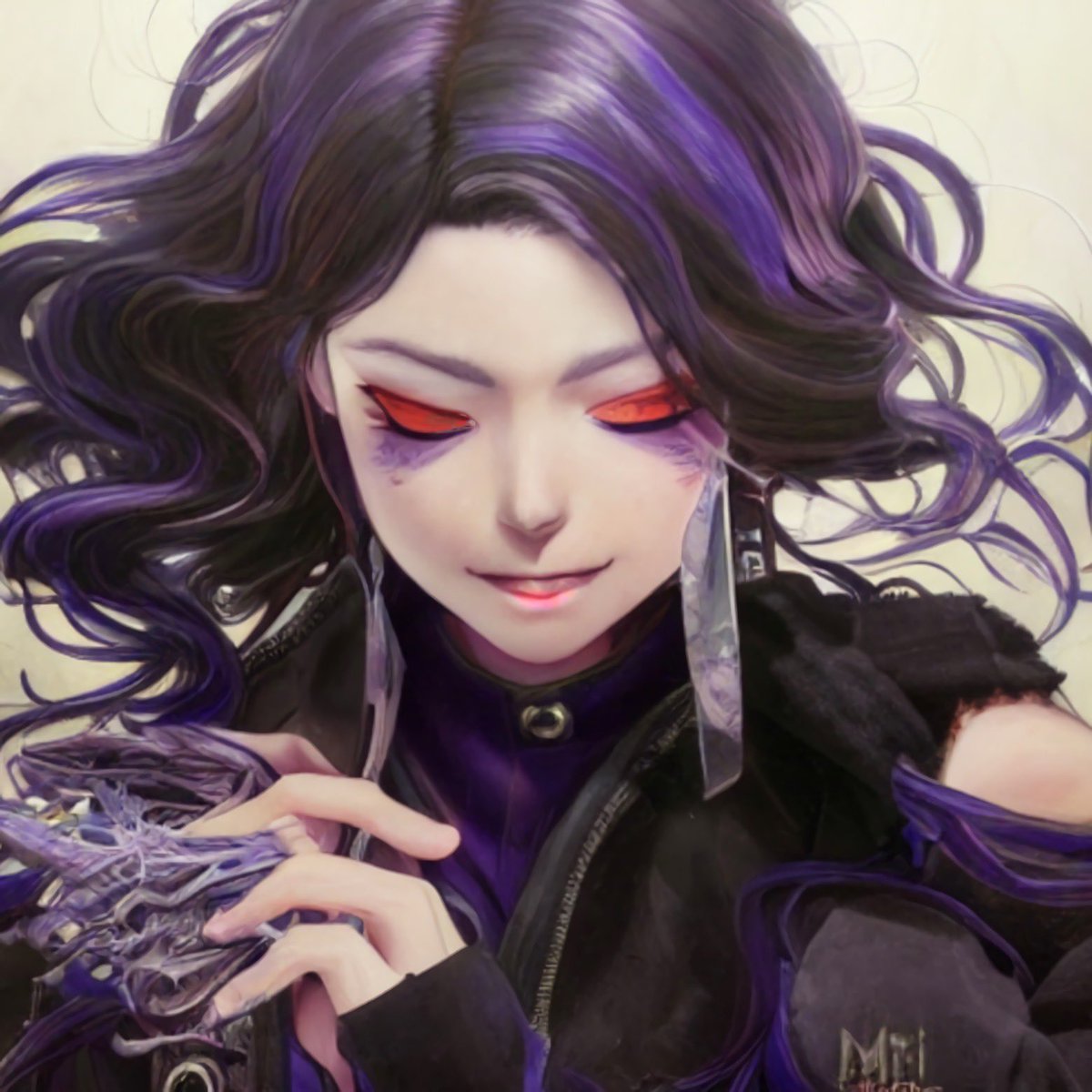 Having an AI draw OCs sounds like something out of sci-fi🛸🤖 
I love this gorgeous VV by #StableDiffusion