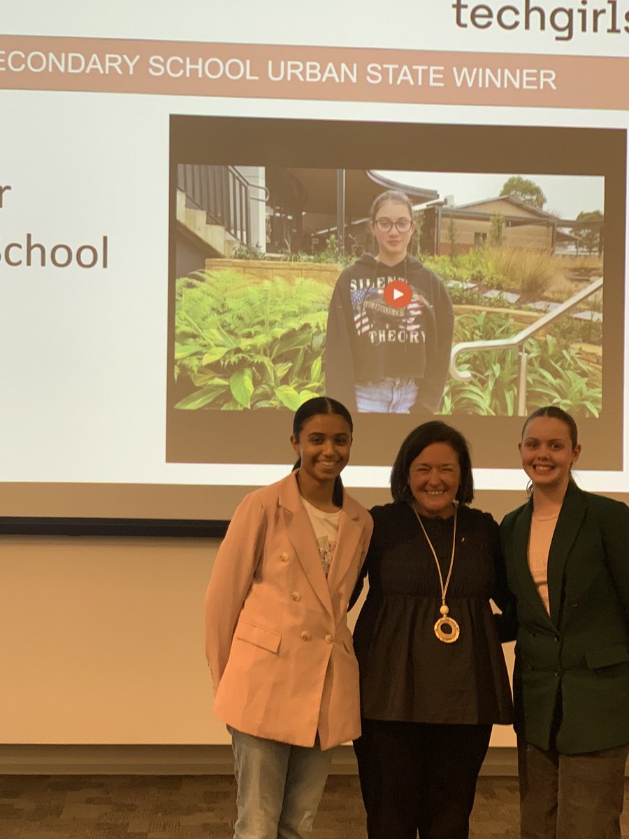 Well done to the primary and secondary <a href="/MacAngSchool/">Macarthur Anglican School</a> <a href="/TGAsuperheroes/">Techgirlssuperheroes</a> teams. They had spent 12 weeks to ideate, design and build an app to solve a community problem and today, they showcased it at UTS. Also congrats to the high school team who were the urban state winners!