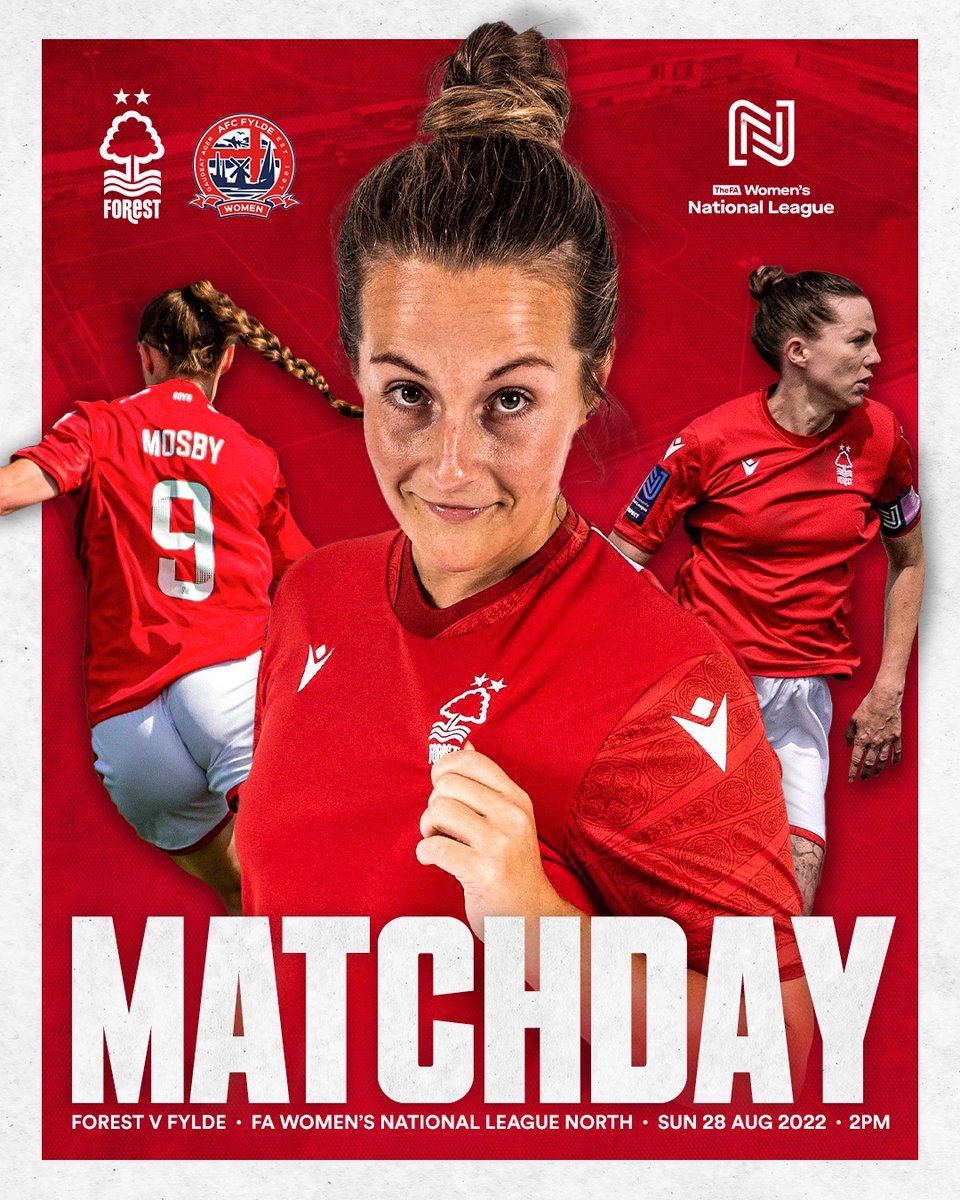 Nottingham Forest Women (@nffcwomen) on Twitter photo š“ š šš§ššššš¬ š“
š <a href="/FyldeWomenFC/">AFC Fylde Women</a>
š Halbrooke Stadium
ā± Kick-off 2pm
š <a href="/FAWNL/">FA Women's National League</a>
ā¤ļø šš¢š š š¢š” š¬š¢šØ š„ššš¦
š³š“ #NFFC š“ š šš§ššššš¬ š“
š <a href="/FyldeWomenFC/">AFC Fylde Women</a>
š Halbrooke Stadium
ā± Kick-off 2pm
š <a href="/FAWNL/">FA Women's National League</a>
ā¤ļø šš¢š š š¢š” š¬š¢šØ š„ššš¦
š³š“ #NFFC